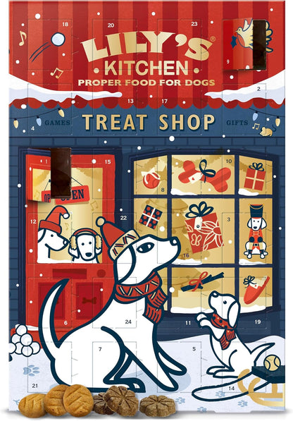 Lily's Kitchen Made with Natural Ingredients Christmas Advent Calendar Treats for Adult Dogs