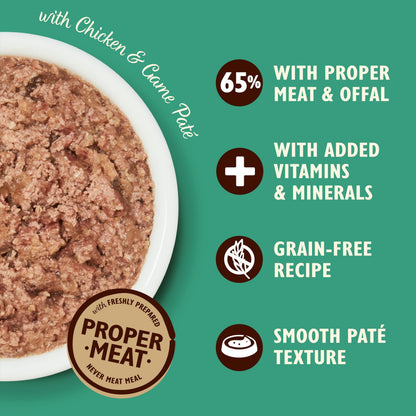 Smooth Paté Selection Adult Cat Food 4 x (8 x 85g)