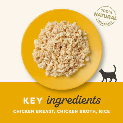 Natural Wet Cat Food Chicken Selection in Broth 12 x 70g Pouches