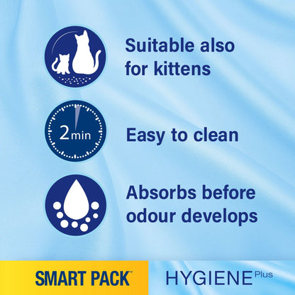 Hygiene Plus Non-Clumping Cat Litter 20L