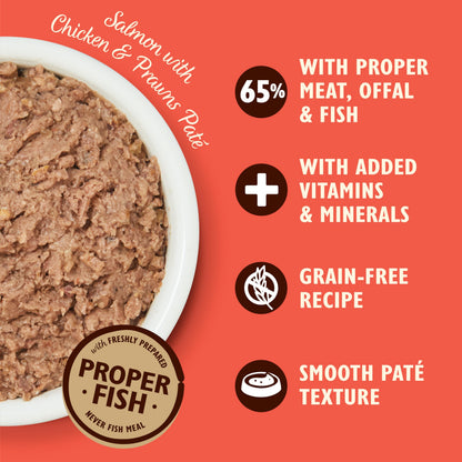 Smooth Paté Selection Adult Cat Food 4 x (8 x 85g)