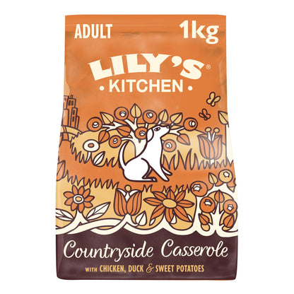 Natural Ingredients Adult Dry Dog Food Balanced Recipe