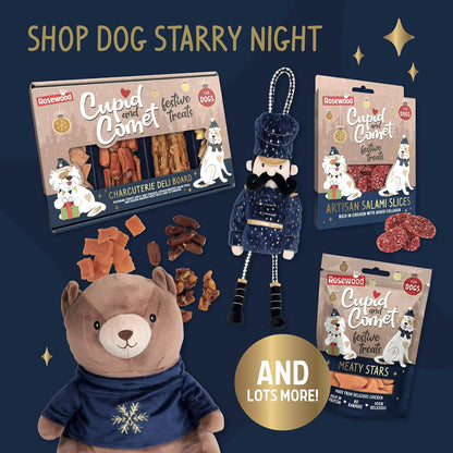 Rosewood Cupid & Comet Luxury Deli Dog Advent Calendar, Dog Treats