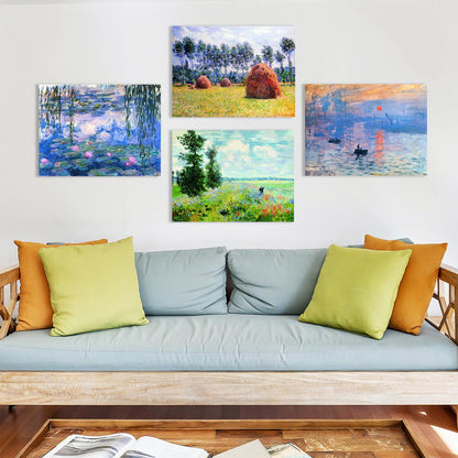 5D Diamond Painting Kits for Adults 4 PCS Turtle Wall Art
