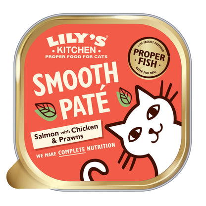 Smooth Paté Selection Adult Cat Food 4 x (8 x 85g)