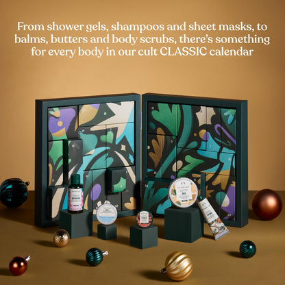 The Body Shop Classic 24-Piece Beauty Advent Calendar (Worth Over £120)