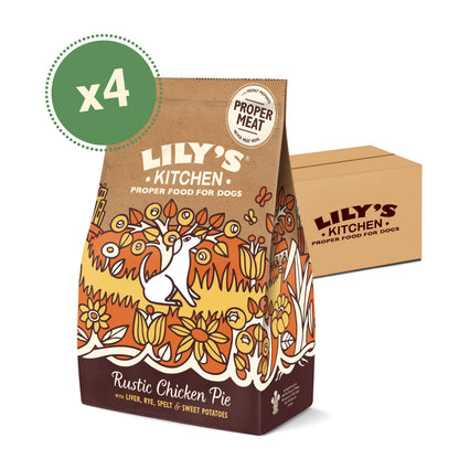 Natural Adult Dry Dog Food Beef Stew with Ancient Grains 1kg