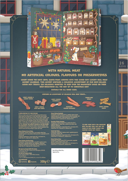 Good Boy Luxury Real Meat Advent Calendar for Dogs 300g