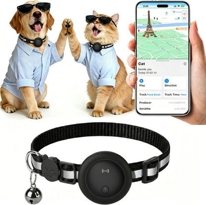 2-in-1 Cat & Dog Tracker Collar