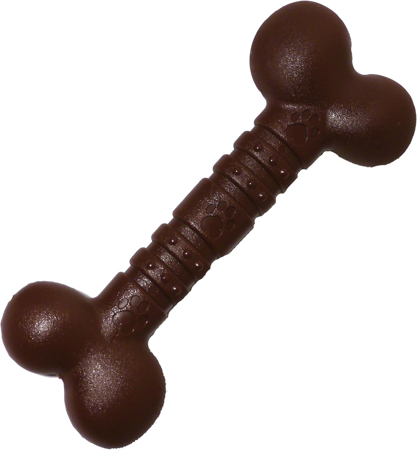 Rosewood Small Beef Bone – Durable Nylon Chew Toy for Small Dogs <10kg | Promotes Dental Hygiene | Long-Lasting