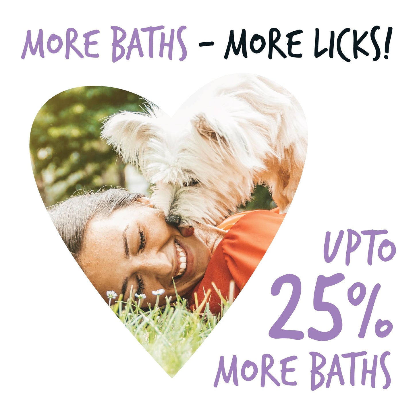 Bugalugs Lavender & Chamomile 4-in-1 Dog Shampoo and Conditioner - Professional Pet Grooming for Smelly Puppies - Vegan Formula (625ml)