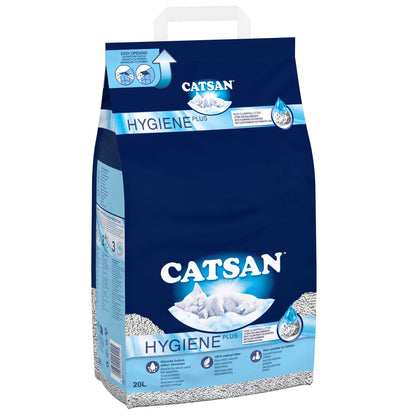 Hygiene Plus Non-Clumping Cat Litter 20L