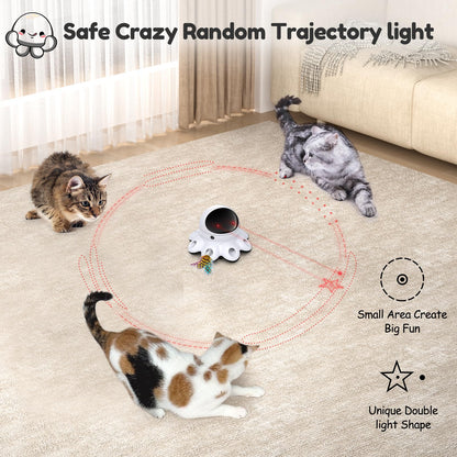 2-in-1 Interactive Automatic Cat Toy