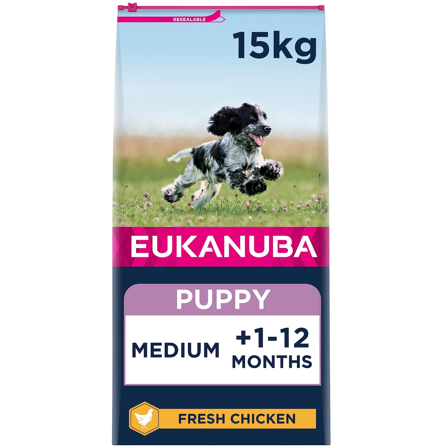 Eukanuba Grain Free Complete Dry Dog Food for Puppy Small and Medium Breeds