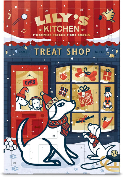 Lily's Kitchen Made with Natural Ingredients Christmas Advent Calendar Treats for Adult Dogs
