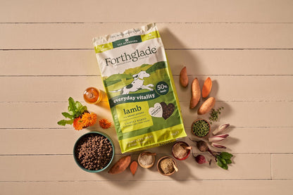Forthglade Dry Dog Food, Lightly Baked, (6kg), Hypoallergenic and Grain Free Dog Food, Adult 1 Year +, Chicken With Sweet Potato, Complete and Balanced Meal, 50% Single Source Protein