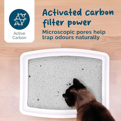 Super Clumping Cat Litter with Activated Carbon 10L