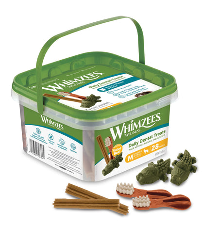 Variety Box Dental Dog Chews Small Size 56 Pieces