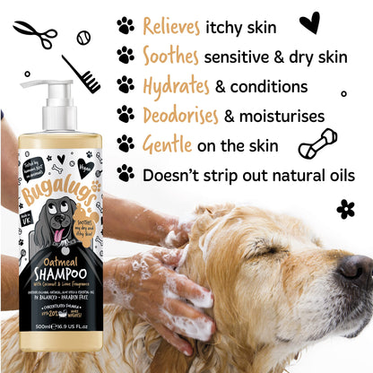 Itchy Dog Shampoo with Oatmeal & Aloe Vera 500ml