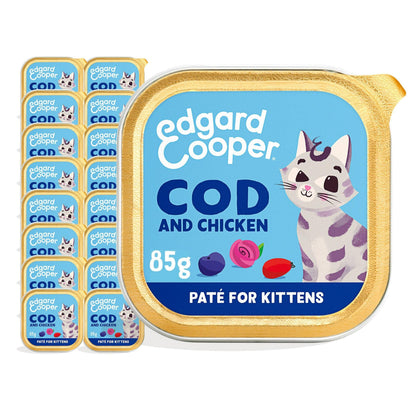Grain Free Wet Cat Food Paté Salmon & Chicken 16 x 85g