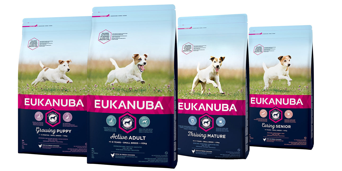 Eukanuba Grain Free Complete Dry Dog Food for Puppy Small and Medium Breeds