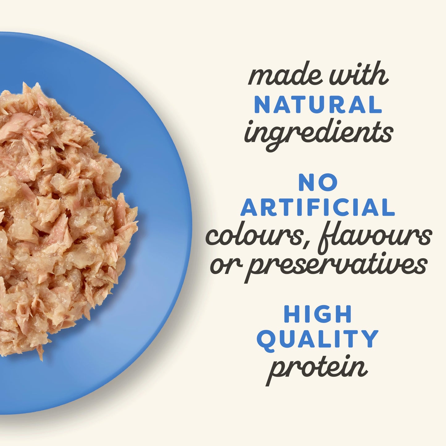 Applaws 100% Natural Wet Cat Food, Pouch Multipack Tuna Selection in Broth, 70 g (12 x 70 g Pouches)