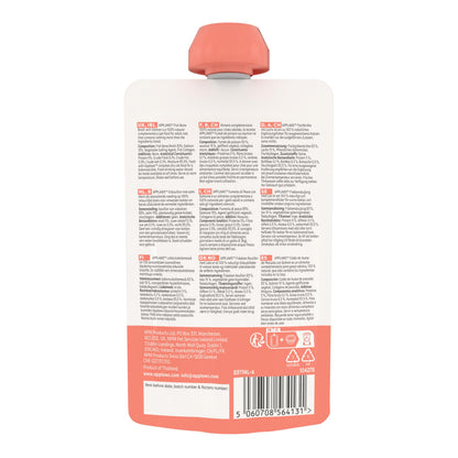 Applaws Natural Cat Food Toppers, Fish Bone Broth Pouches - 4 x 85g