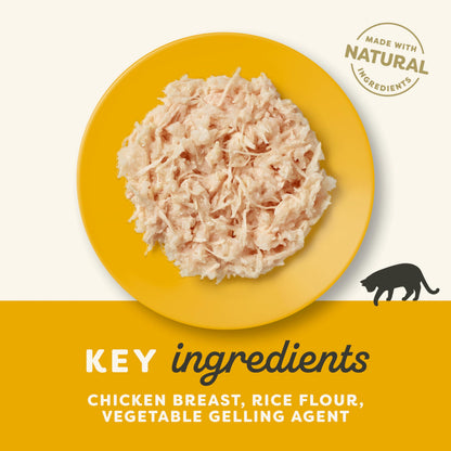 Natural Wet Cat Food Chicken in Jelly 24 x 70g Tins