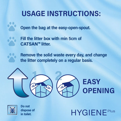 Hygiene Plus Non-Clumping Cat Litter 20L