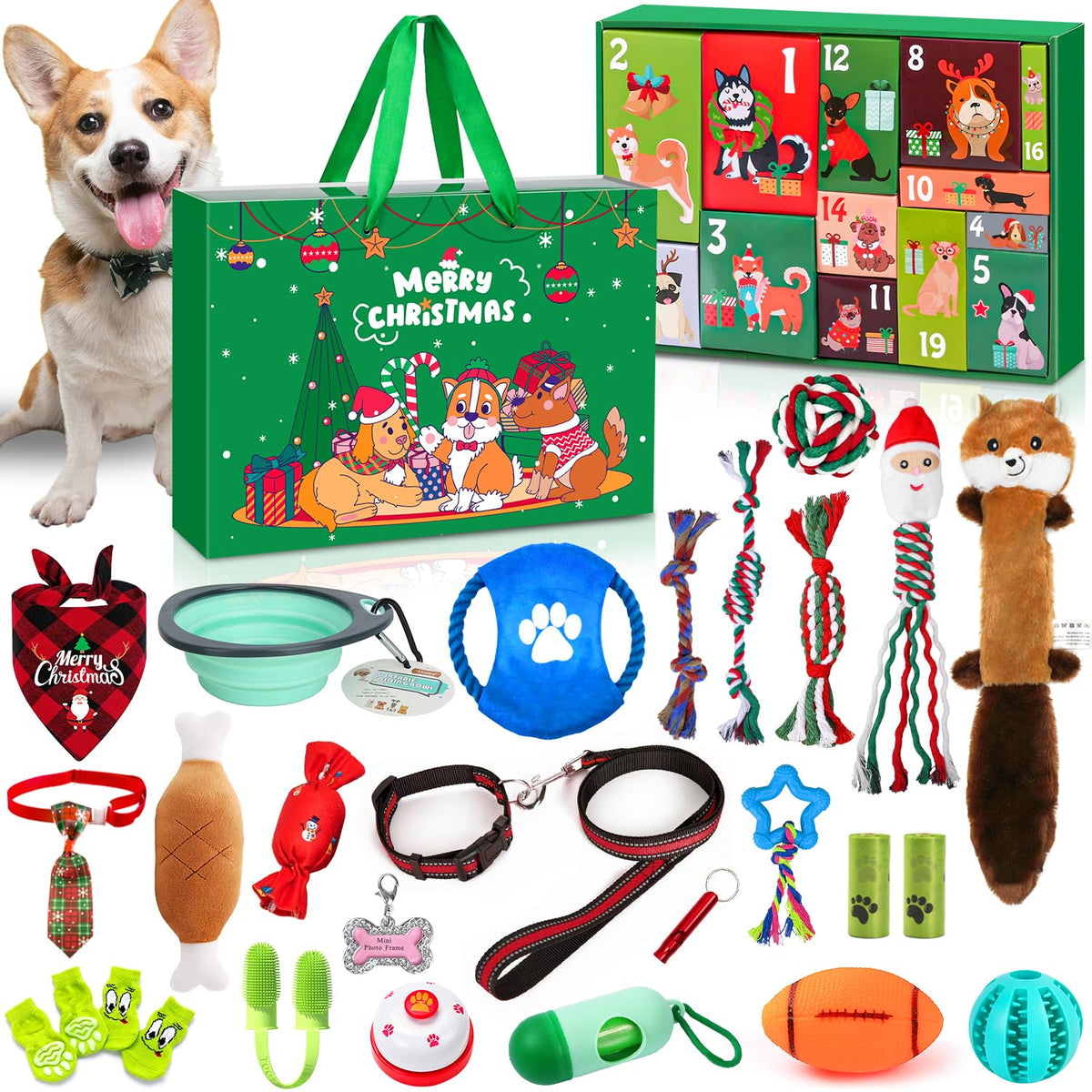 iZoeL Cat Advent Calendar 2026 Christmas Interactive Toys Indoor Cat Lover