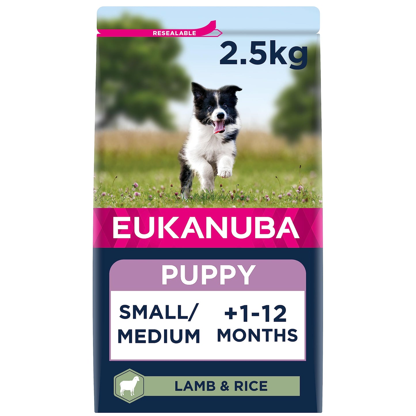 Eukanuba Grain Free Complete Dry Dog Food for Puppy Small and Medium Breeds