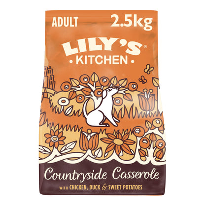 Natural Ingredients Adult Dry Dog Food Balanced Recipe