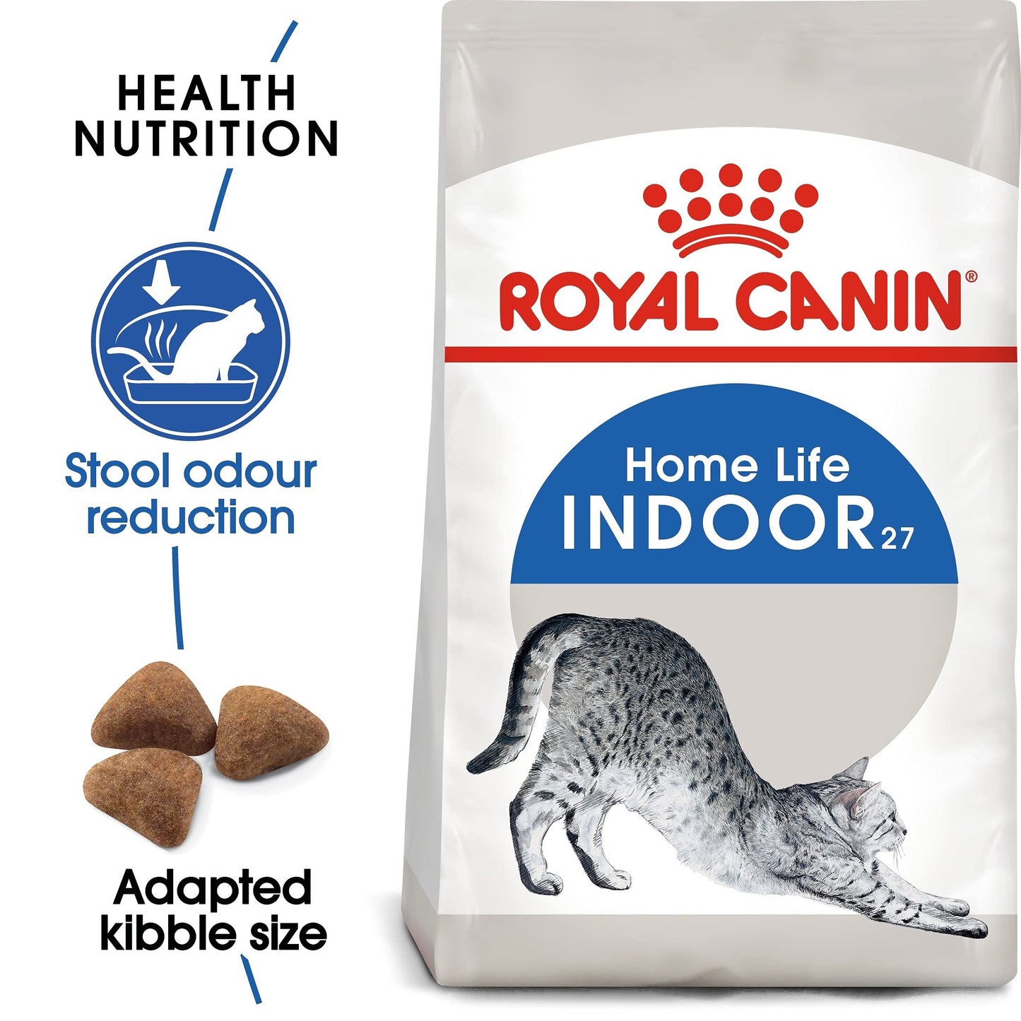 Royal Canin Cat Food Indoor 27 Dry Mix 2 kg