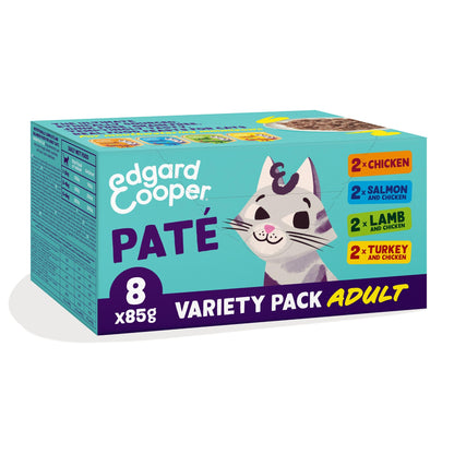 Grain Free Wet Cat Food Paté Salmon & Chicken 16 x 85g