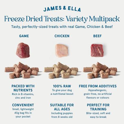 Freeze-Dried Dog Treats 40g