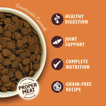 Natural Ingredients Adult Dry Dog Food Balanced Recipe