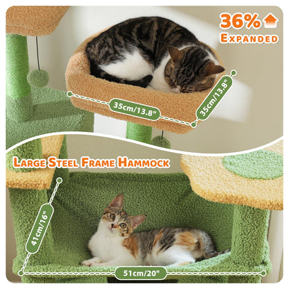 184cm Tall Cat Tree Tower for Large Cats