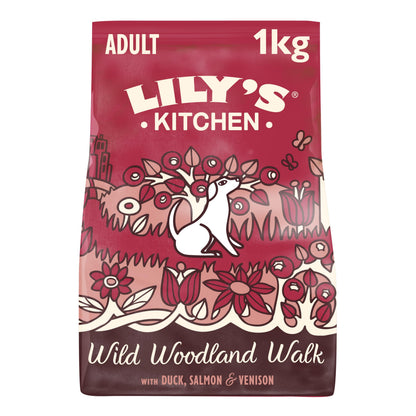 Natural Ingredients Adult Dry Dog Food Balanced Recipe