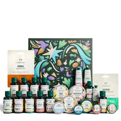 The Body Shop Classic 24-Piece Beauty Advent Calendar (Worth Over £120)