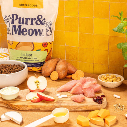 Senior Cat Superfood Complete Dry Cat Food, Turkey, 1.5kg