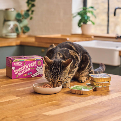 Smooth Paté Selection Adult Cat Food 4 x (8 x 85g)