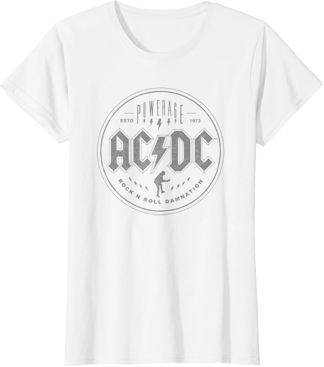 AC/DC Rock Music Band Rock N Roll Damnation T-Shirt.
