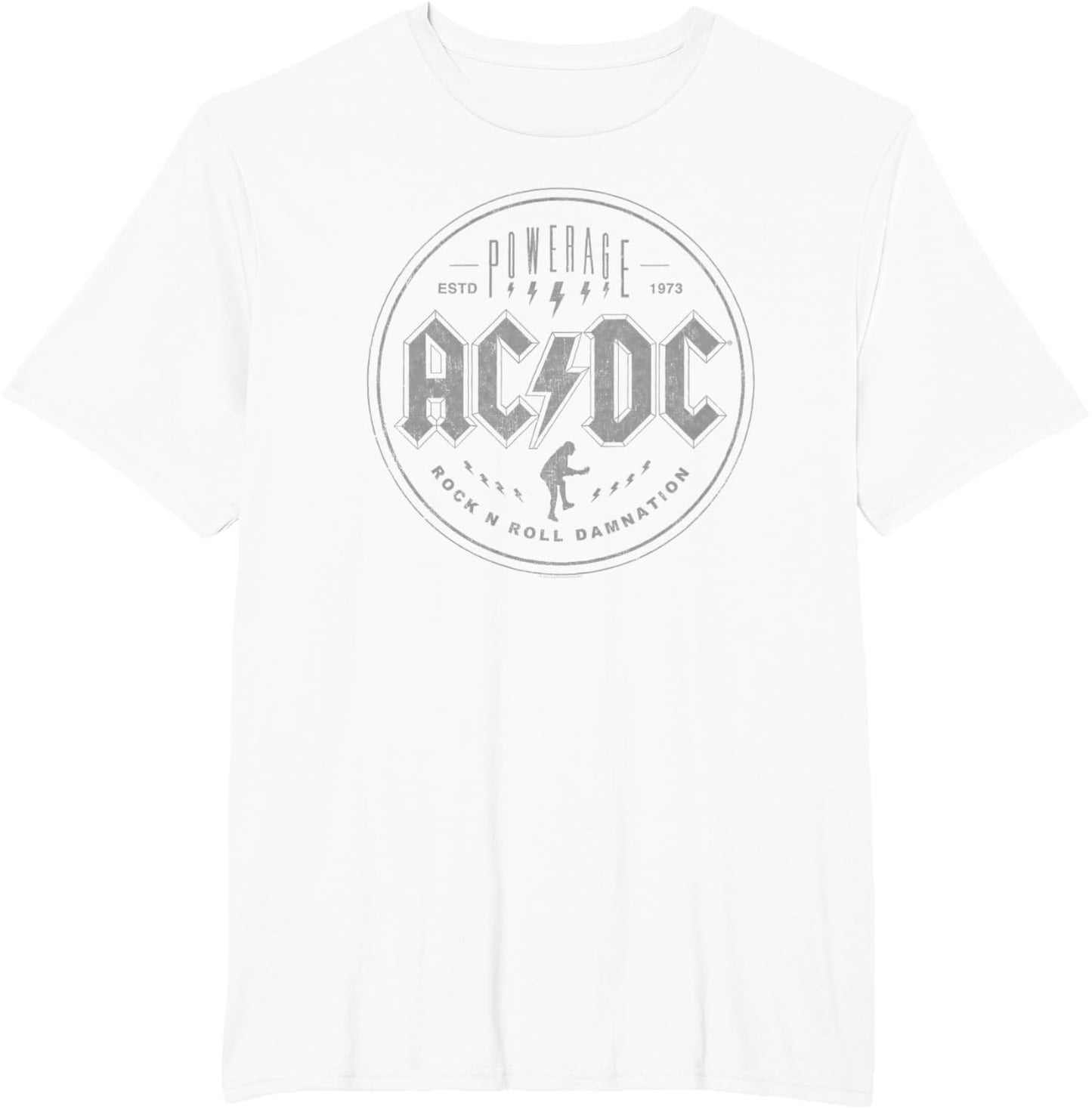 AC/DC Rock Music Band Rock N Roll Damnation T-Shirt.