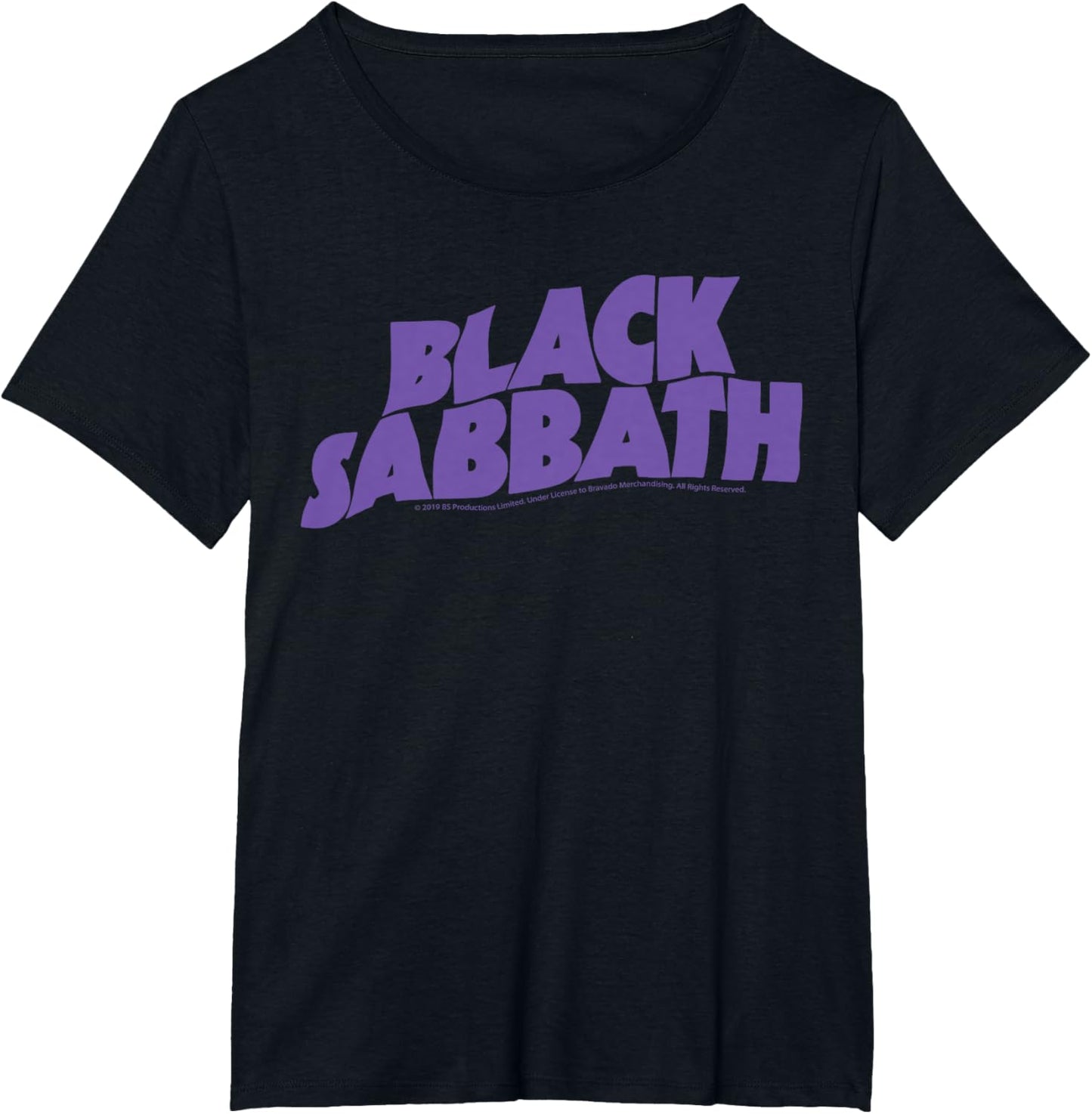 Official Black Sabbath Purple Logo T-Shirt.