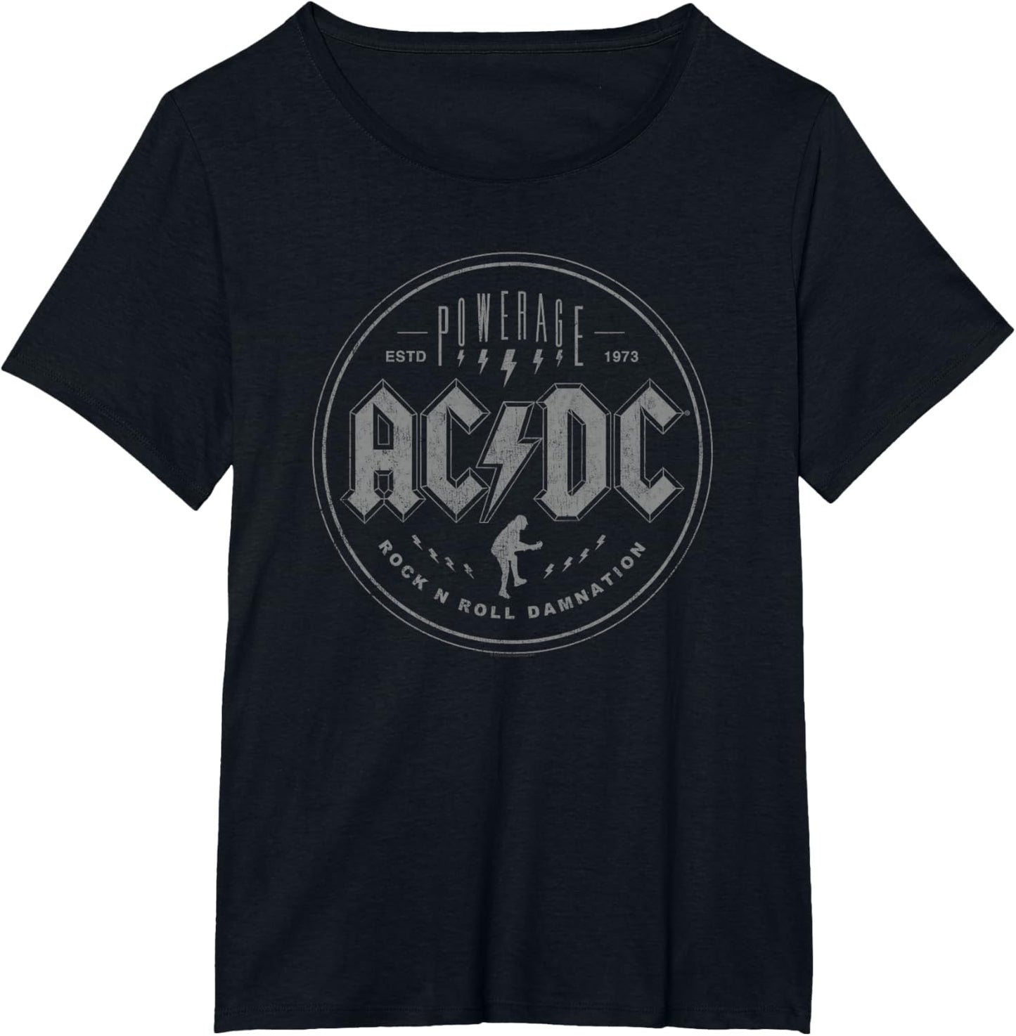 AC/DC Rock Music Band Rock N Roll Damnation T-Shirt.