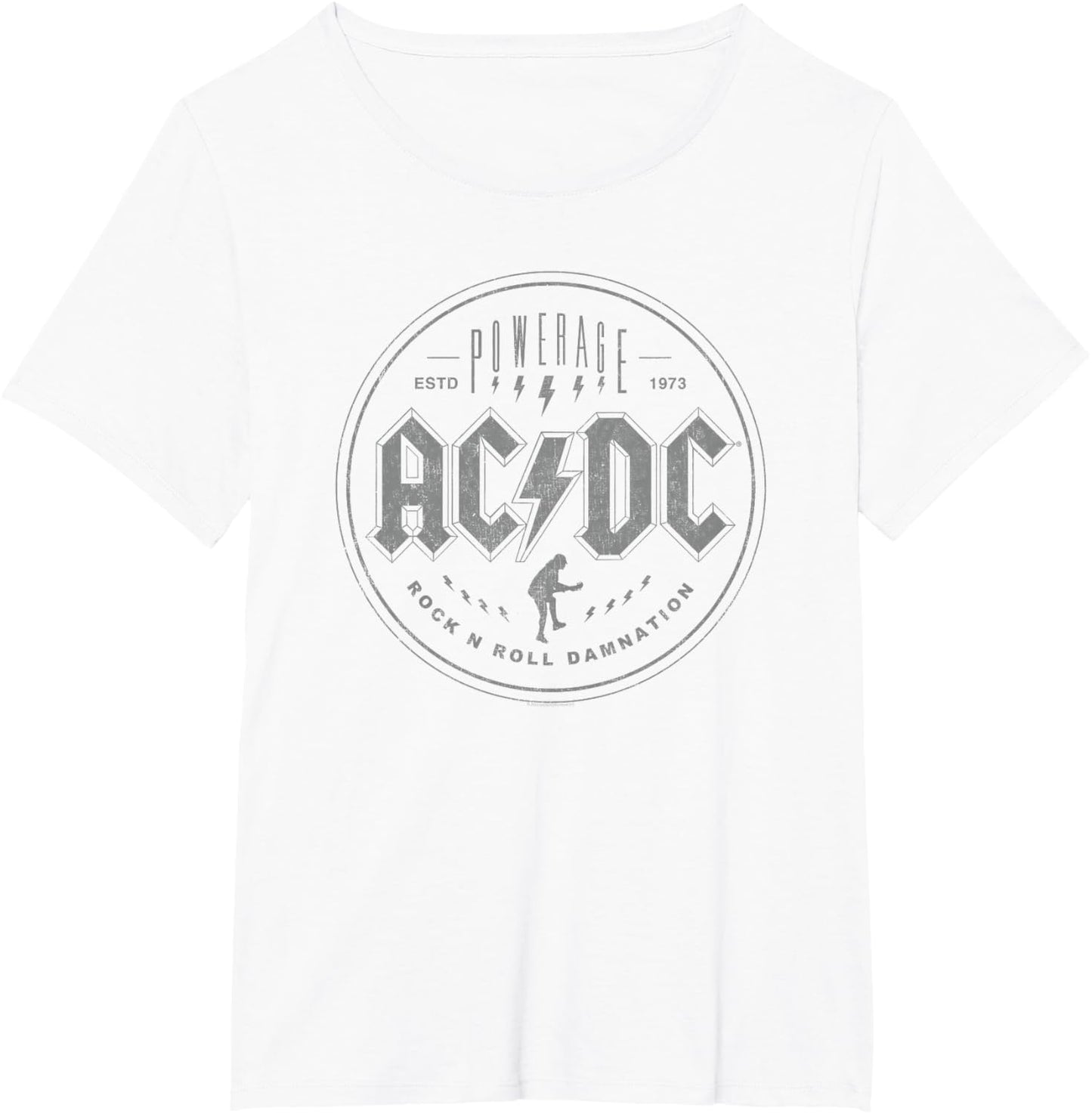AC/DC Rock Music Band Rock N Roll Damnation T-Shirt.