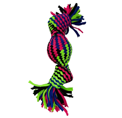 String Rubber Squeaky Rope Tug toy - Sayby’s Sanctuary 