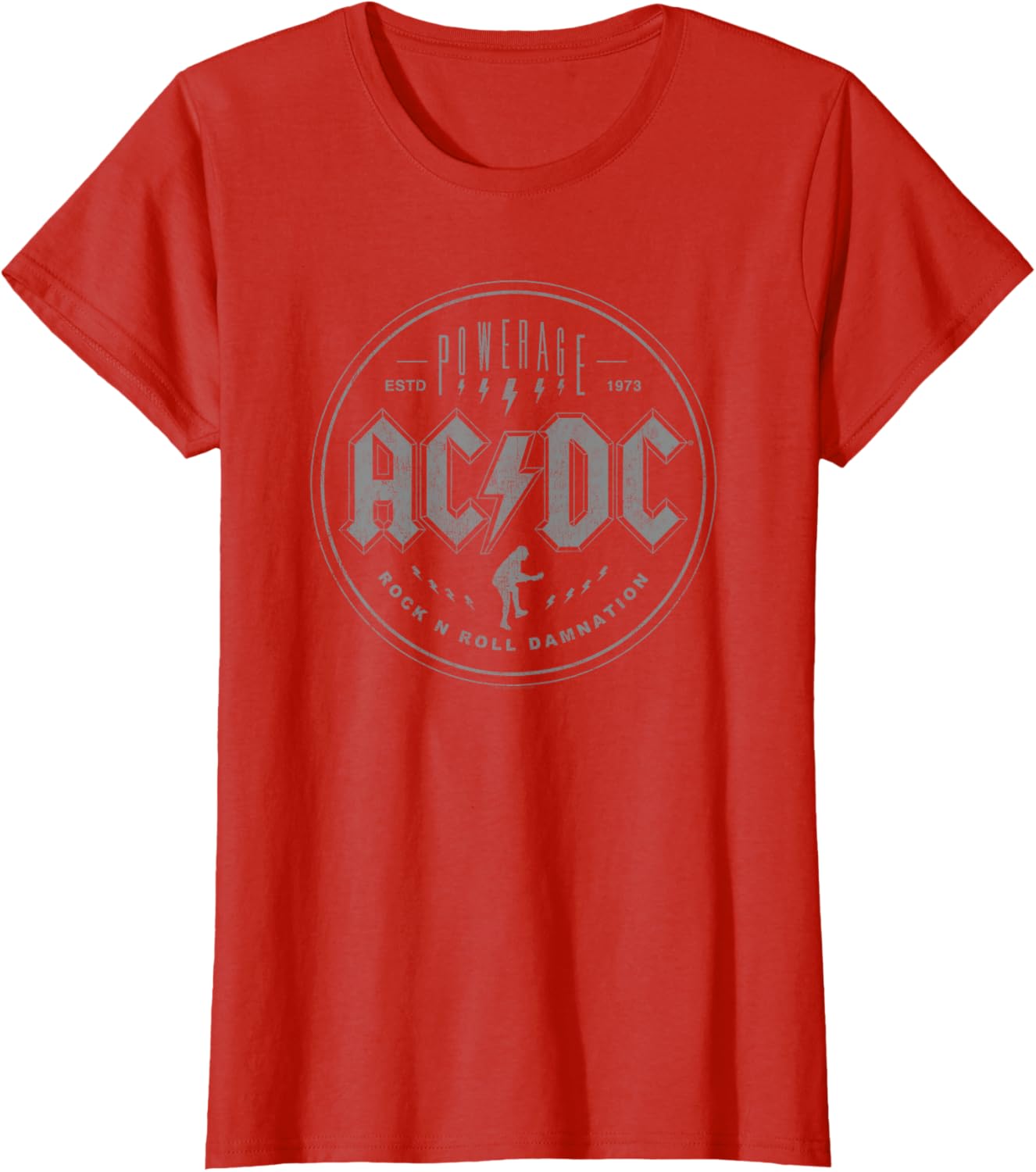 AC/DC Rock Music Band Rock N Roll Damnation T-Shirt.