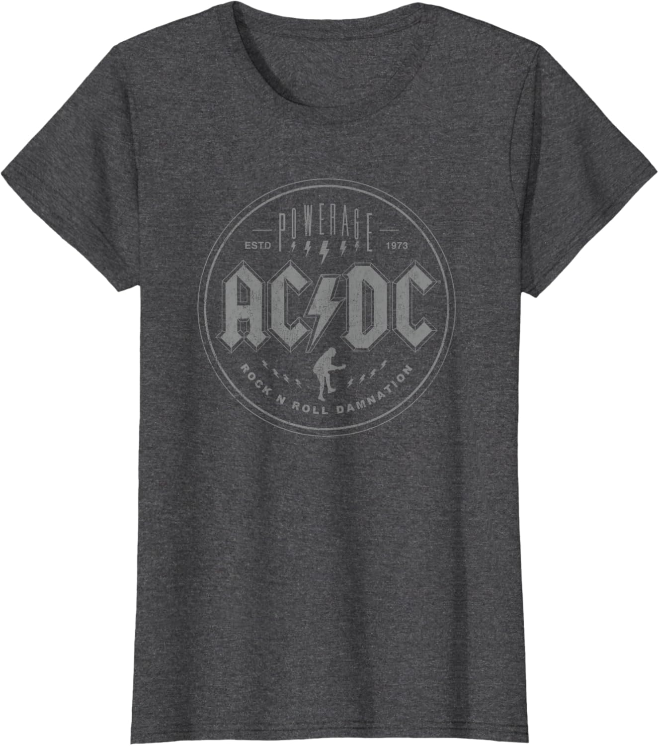 AC/DC Rock Music Band Rock N Roll Damnation T-Shirt.