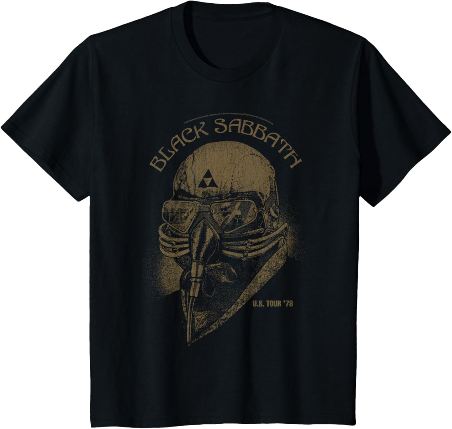 Black Sabbath Official U.S Tour '78 T-shirt.